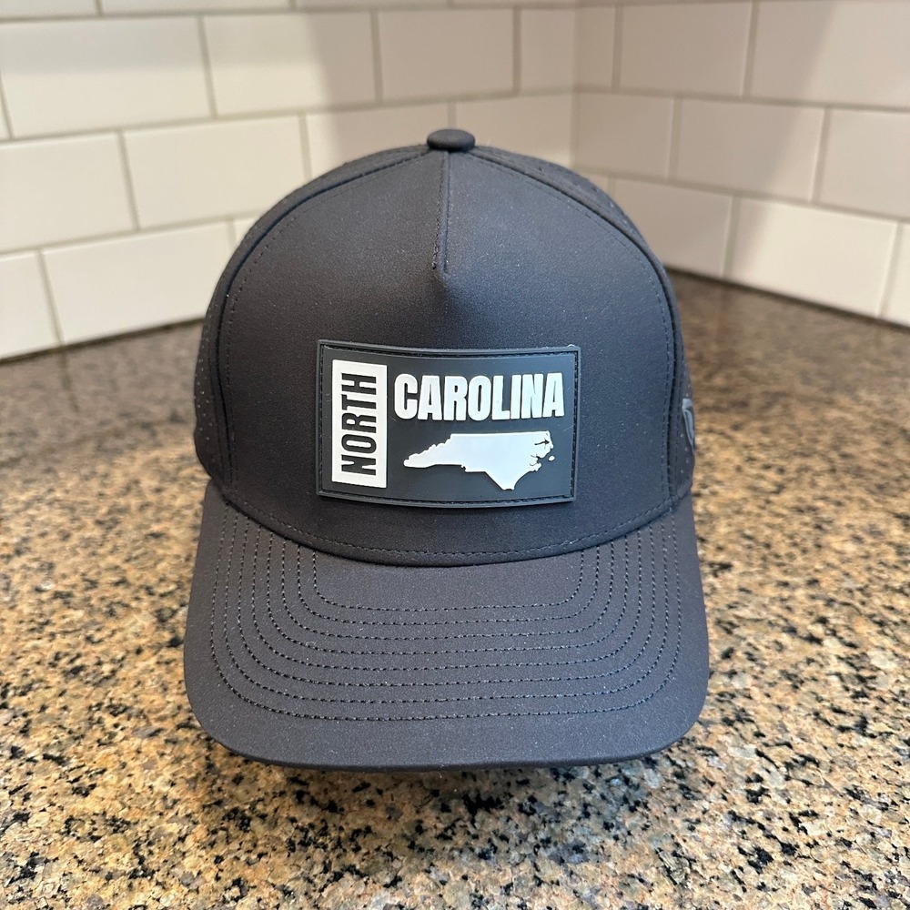 North‎ Carolina Sage Golf Performance Hat Snapback Adjustable Black New